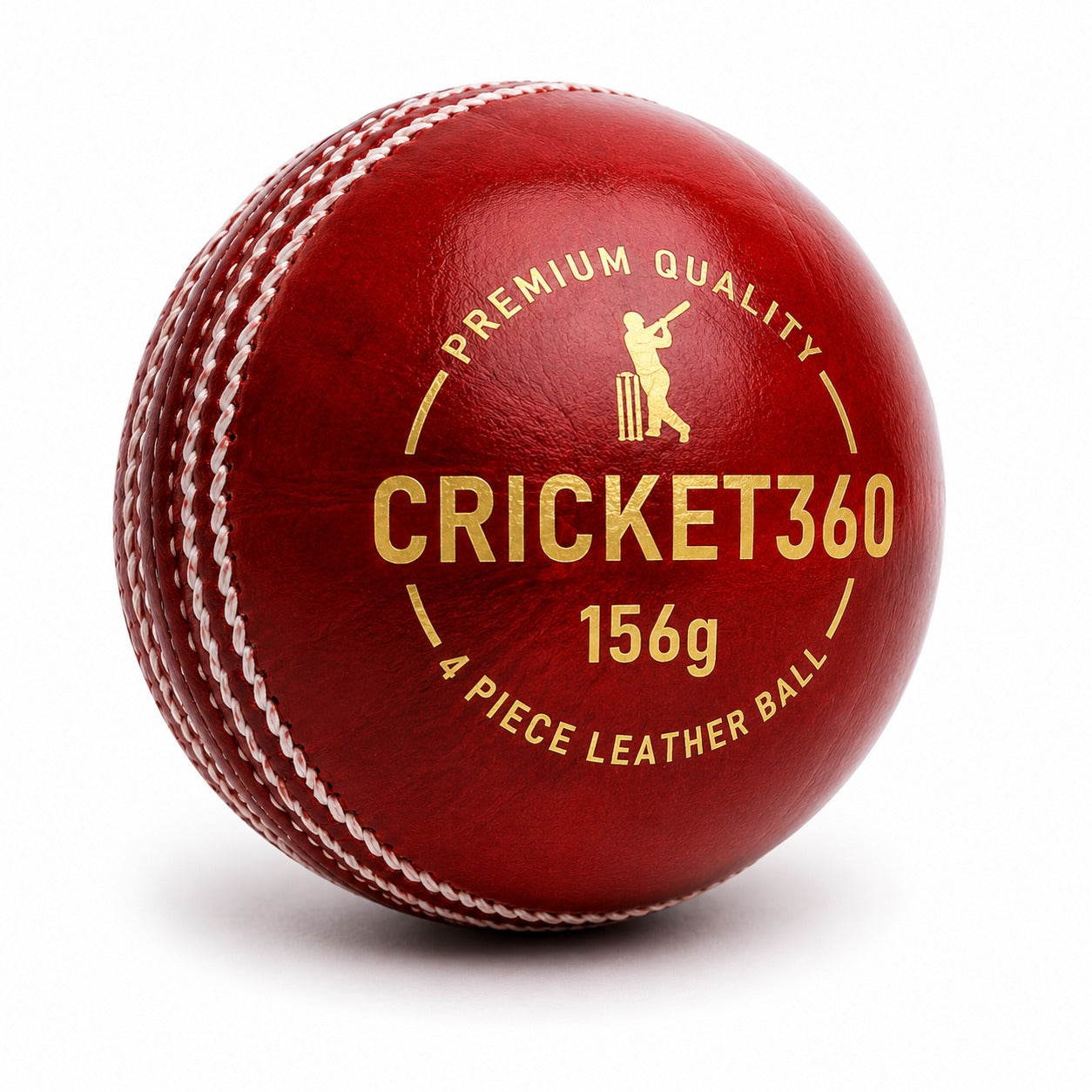 Cricket 360 Club Red Training Ball